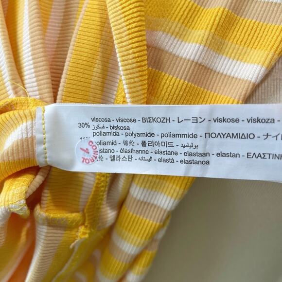 ZARA Striped Ribbed Maxi Tank Dress Women’s Size Small - Picture 8 of 8